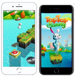 Taptapbunny is a challenging phone app for android and ios devices